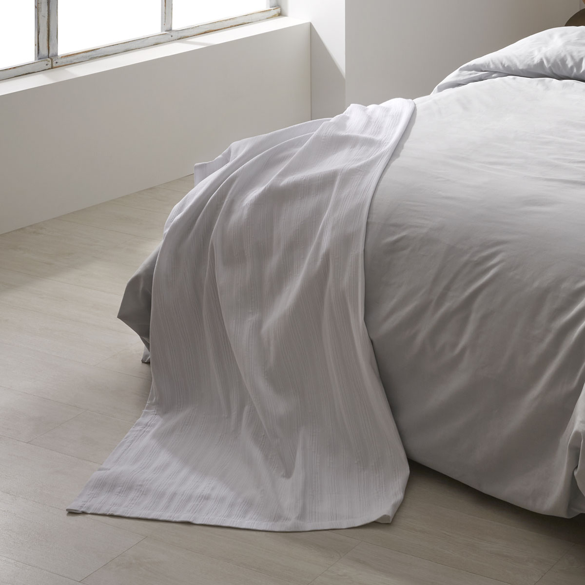 Plaid Estelia Arona - dekore Plaid Estelia Arona - Blanco, 140x190 cm