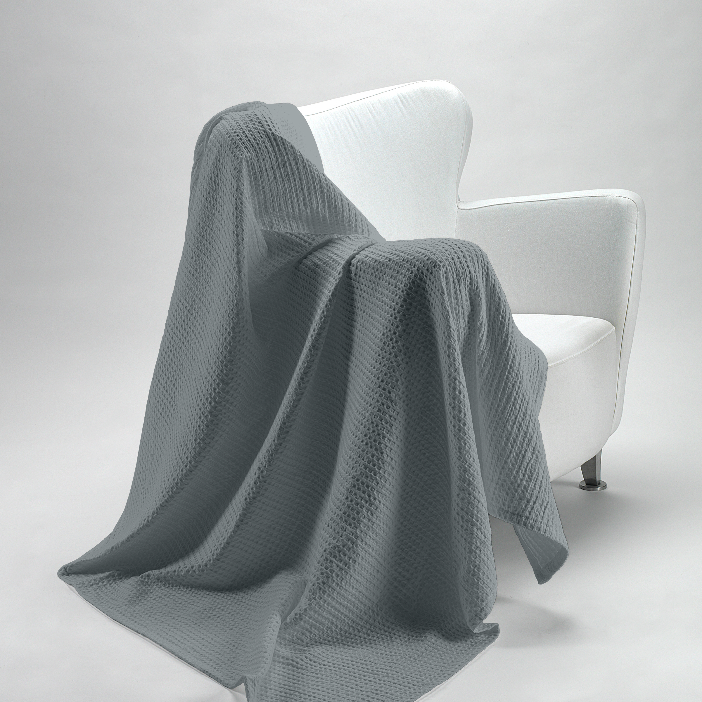 Plaid Estelia Banús - dekore Plaid Estelia Banús - Titanio, 140x190 cm